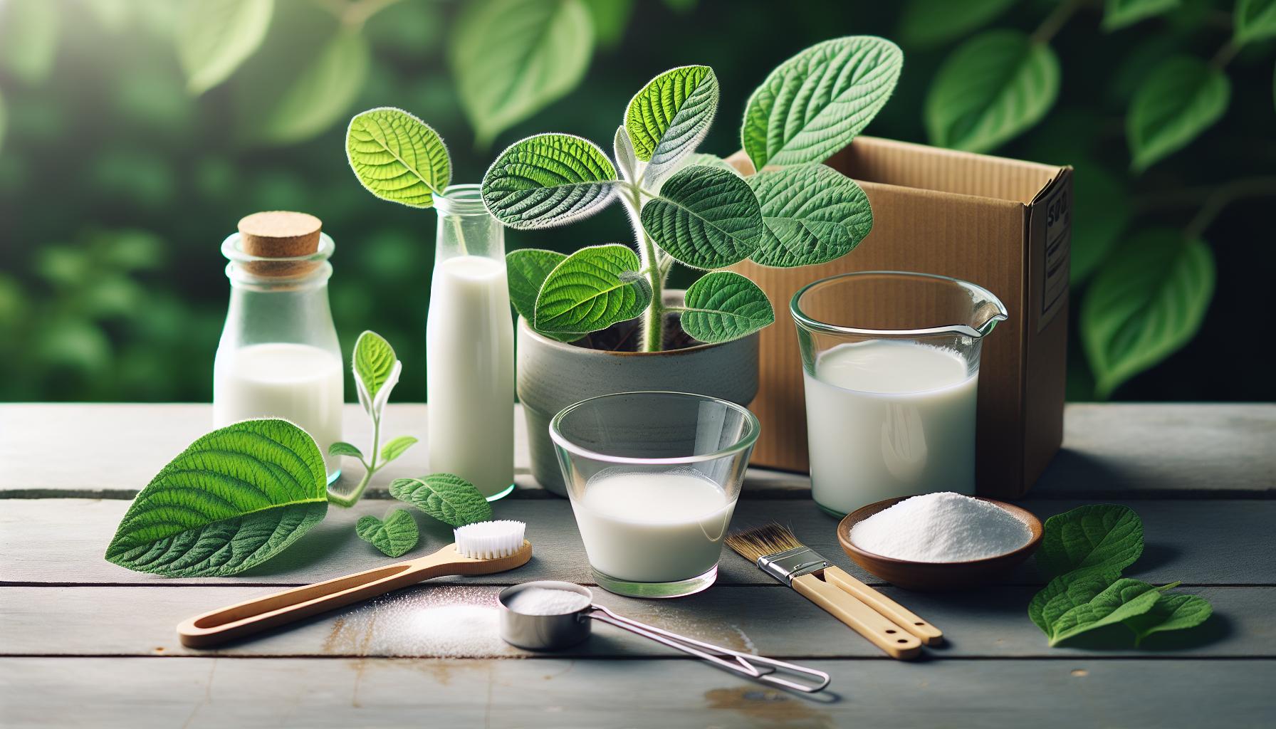 Padlí na růžích babské rady: 9 účinných řešení 3 4) Jak vyrobit a aplikovat mléčnou a jedlou sodu proti padlí