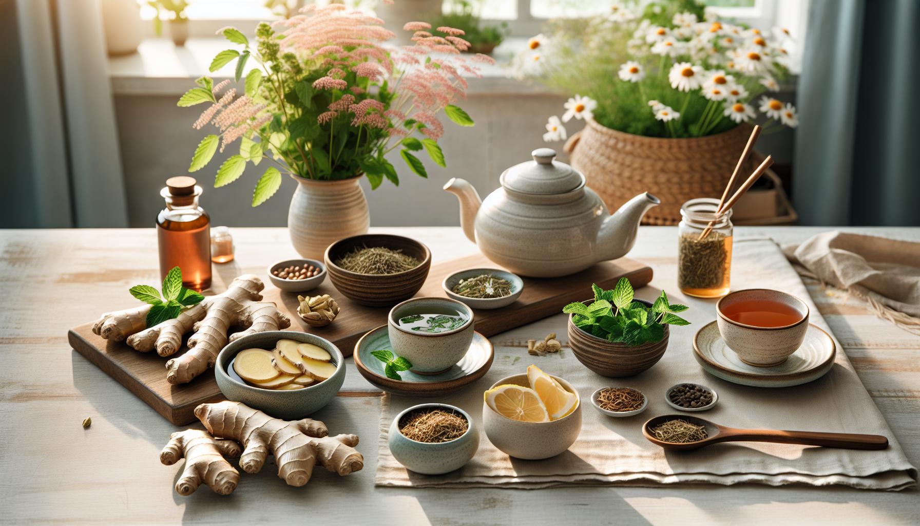 Babské rady při zvracení: 9 osvědčených způsobů úlevy 3 3) Přírodní bylinky a čaje, které pomáhají zastavit zvracení