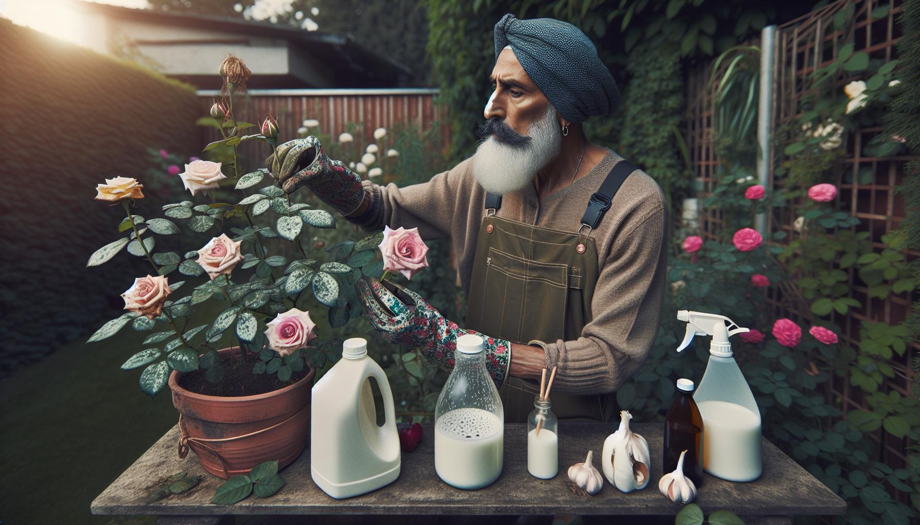 Padlí na růžích babské rady: 9 účinných řešení 1 Padlí na růžích babské rady: 9 účinných řešení