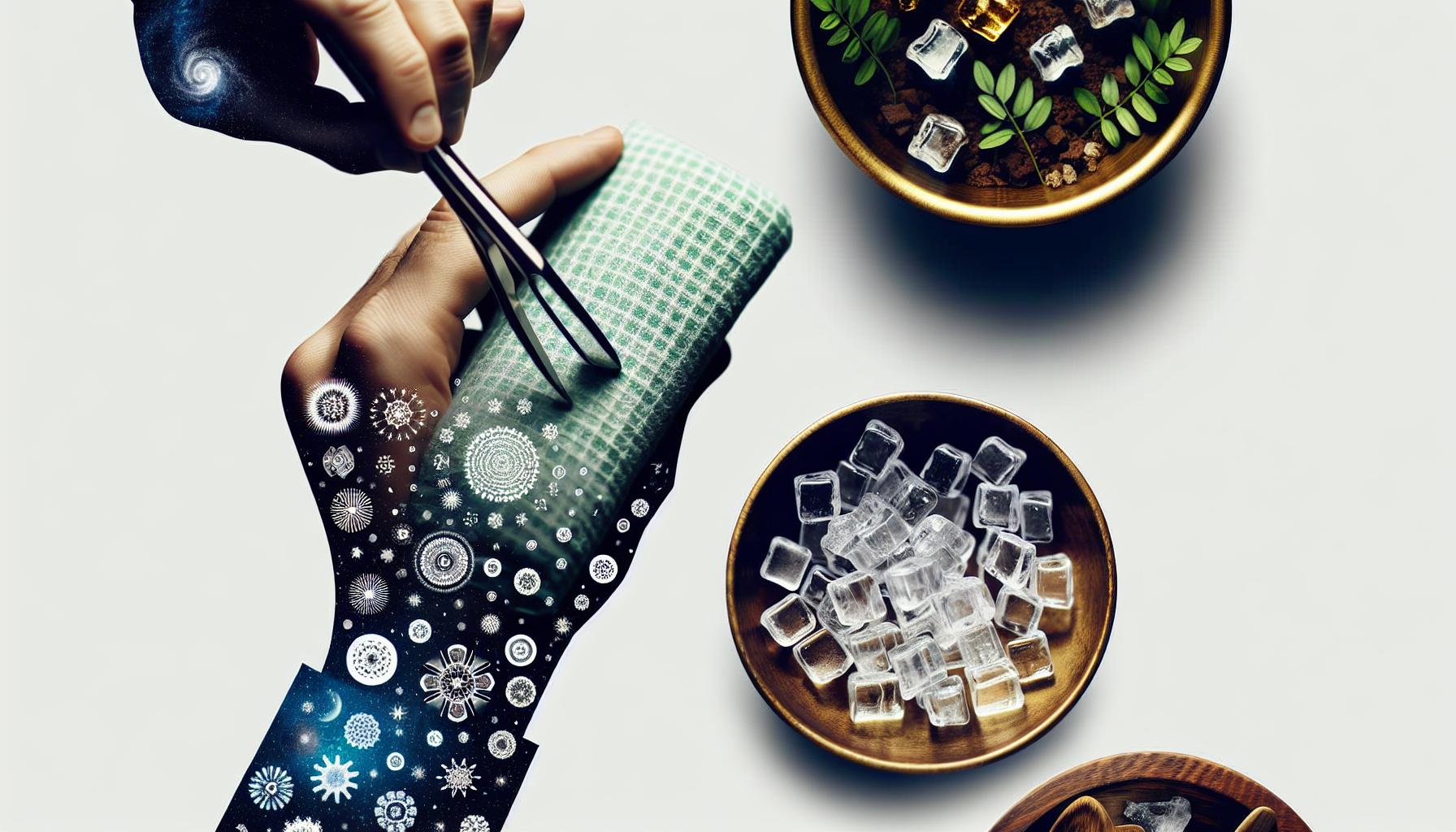 Co na afty v puse babské rady: 10 rychlých řešení 3 4) Úleva pomocí studených obkladů a ledových kostek