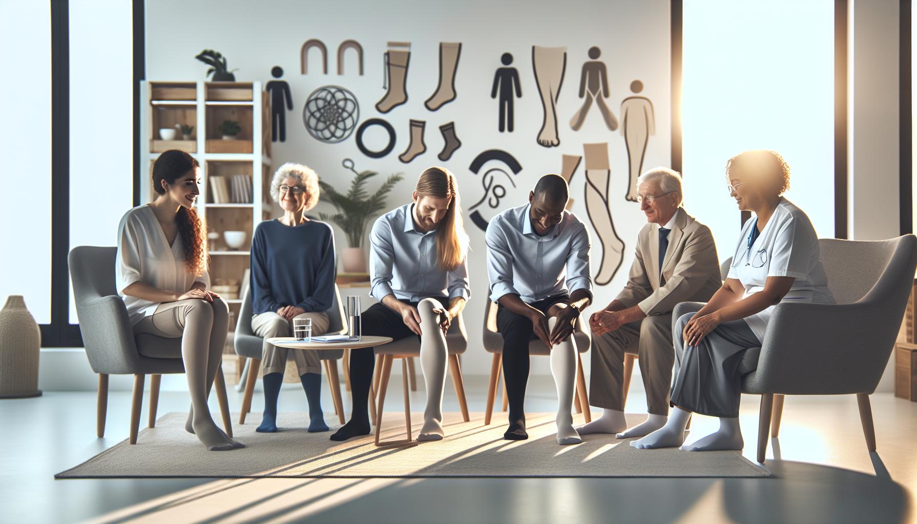 Co na oteklé nohy babské rady: 13 osvědčených tipů 2 6) Nosit kompresní punčochy: kdy a jak pomáhají oteklým nohám