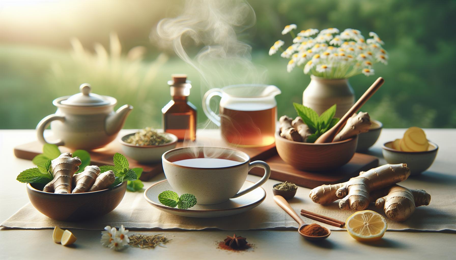 2) Nejlepší bylinné čaje pro uvolnění hlenů