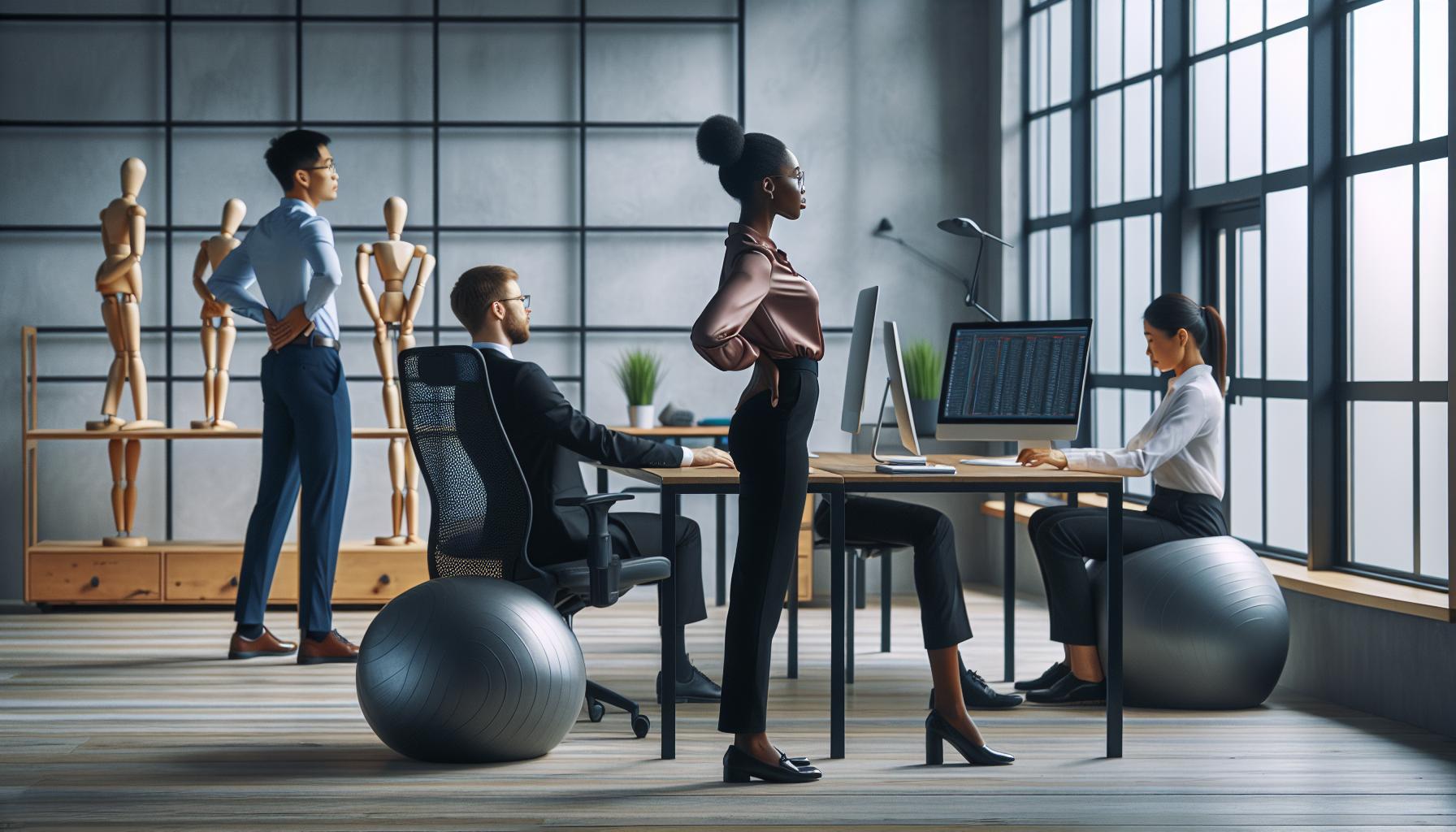 5) Správné držení těla pro ⁣prevenci ztuhnutí