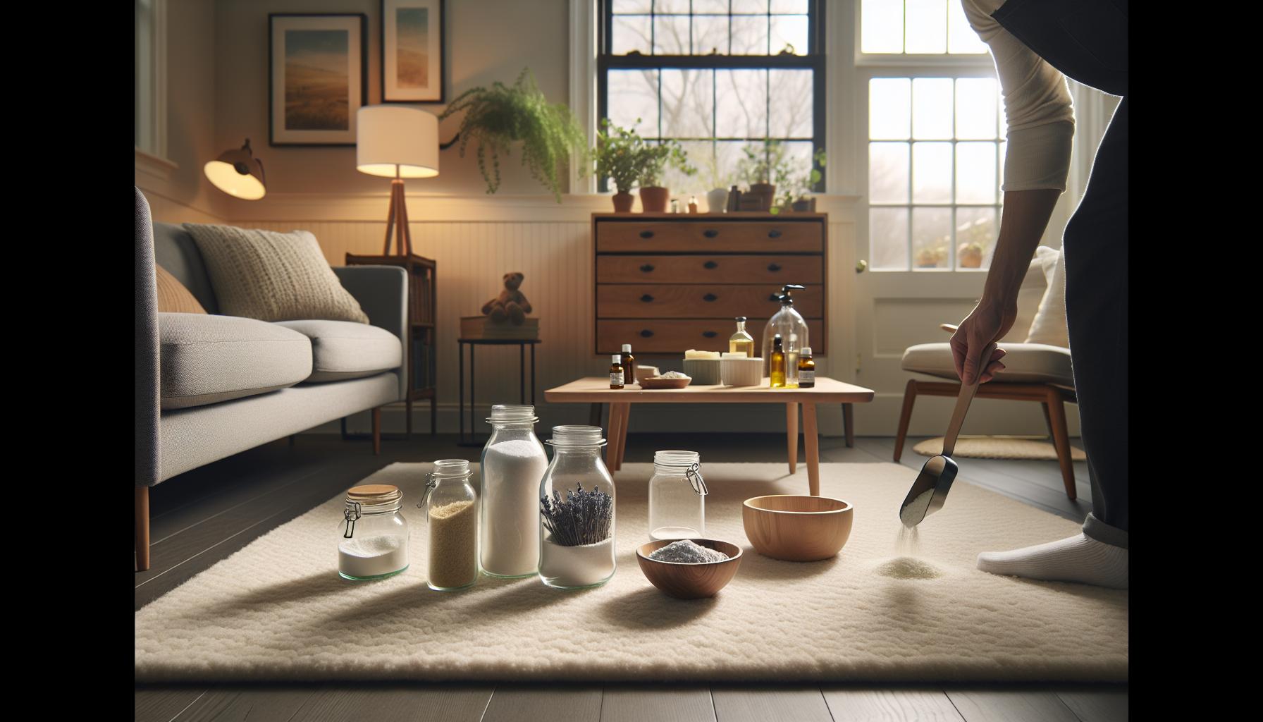 Jak vyčistit koberec babské rady: 9 osvědčených triků 2 2) Domácí směsi pro osvěžení a deodoraci koberce