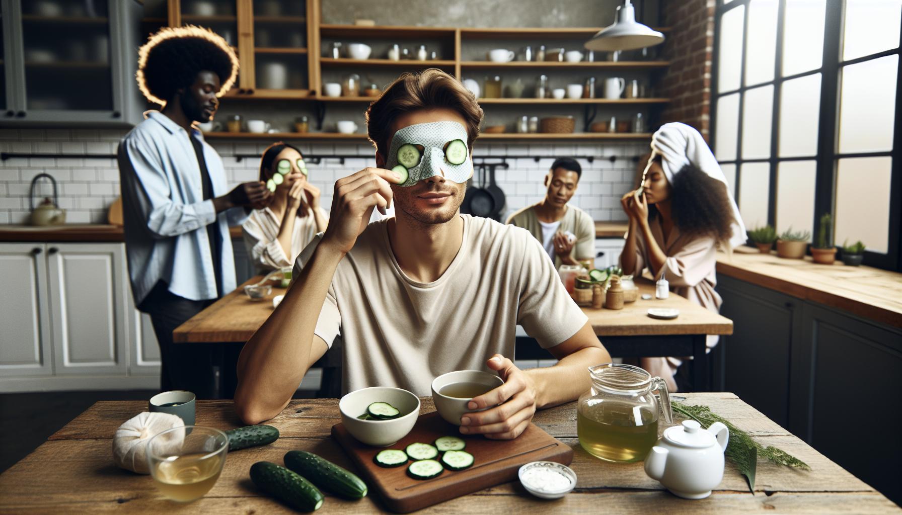 Babské rady na váčky pod očima: 13 účinných řešení 1 2) Účinné domácí masky pro snížení otoků očních vaků