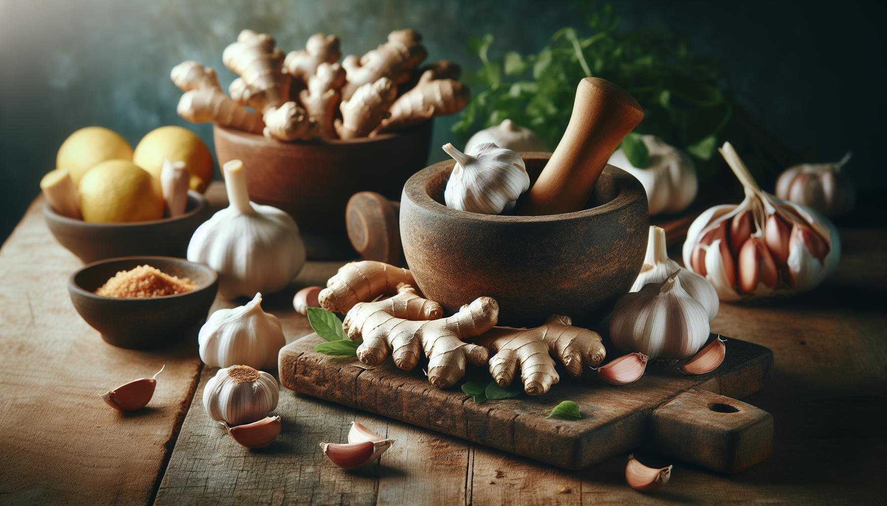 Babské rady na parazity: 9 přirozených způsobů detoxikace 2 2) Zázvor a česnek: přírodní obrana proti parazitům