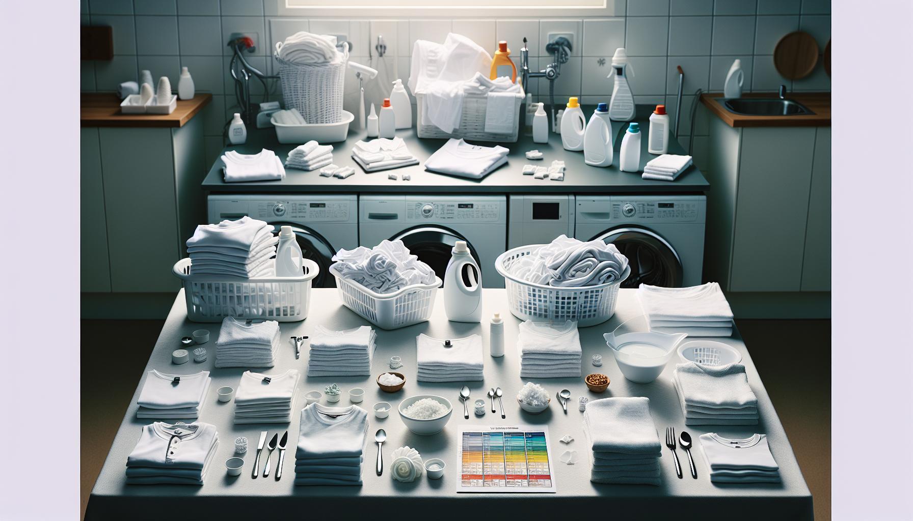 Babské rady na bílé prádlo: 7 osvědčených triků na bělení 2 1) Jak správně třídit bílé prádlo před praním pro dokonalý výsledek