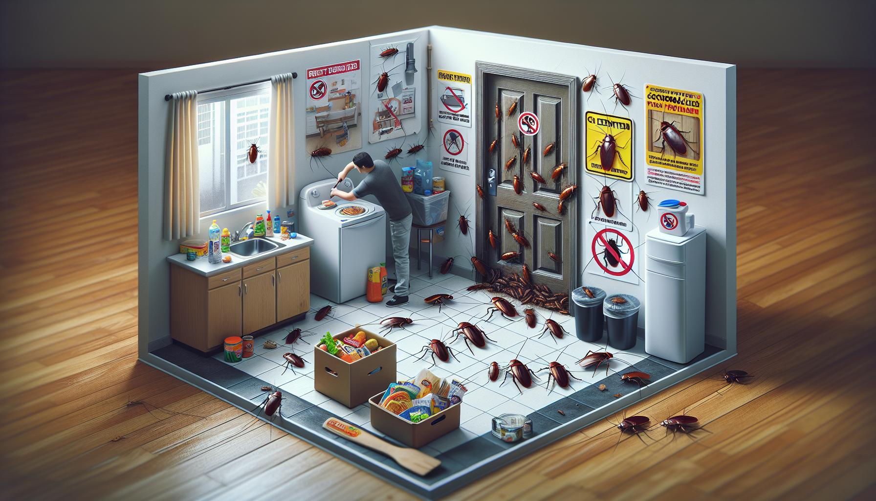 1)⁢ Jak švábům zabránit ve vstupu ⁤do bytu