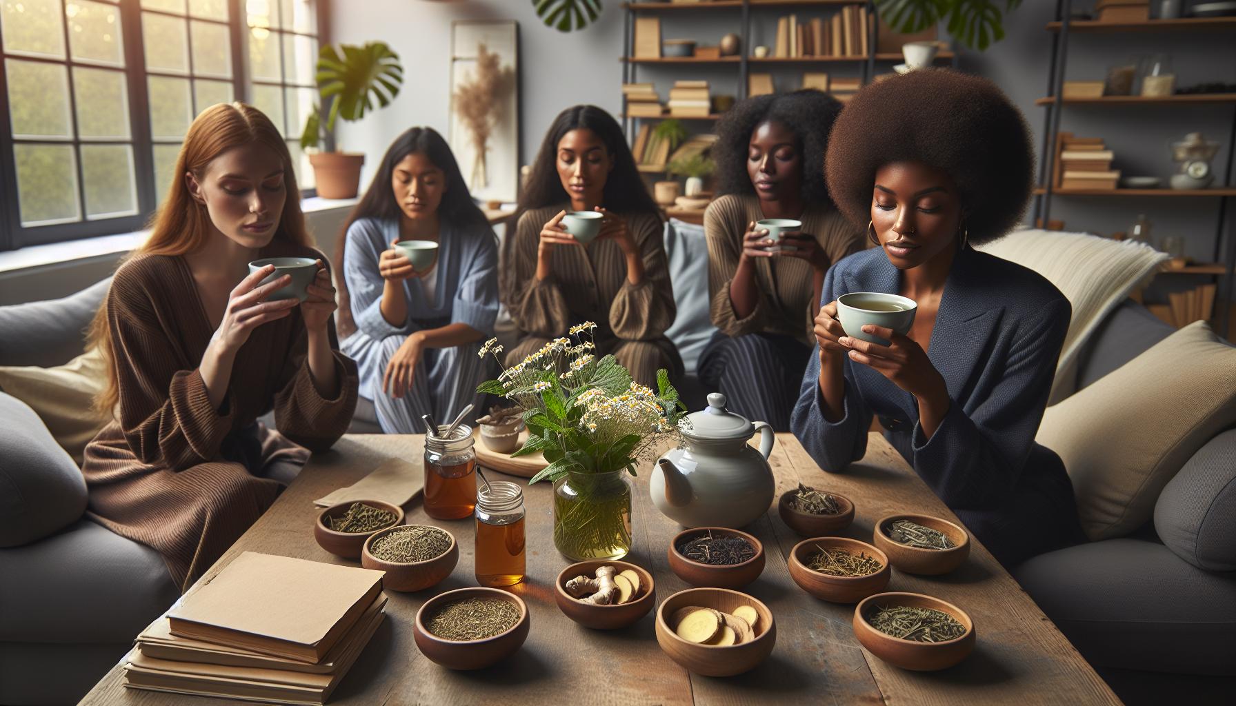 1) ‌Zklidnění migrény pomocí bylinných čajů doma