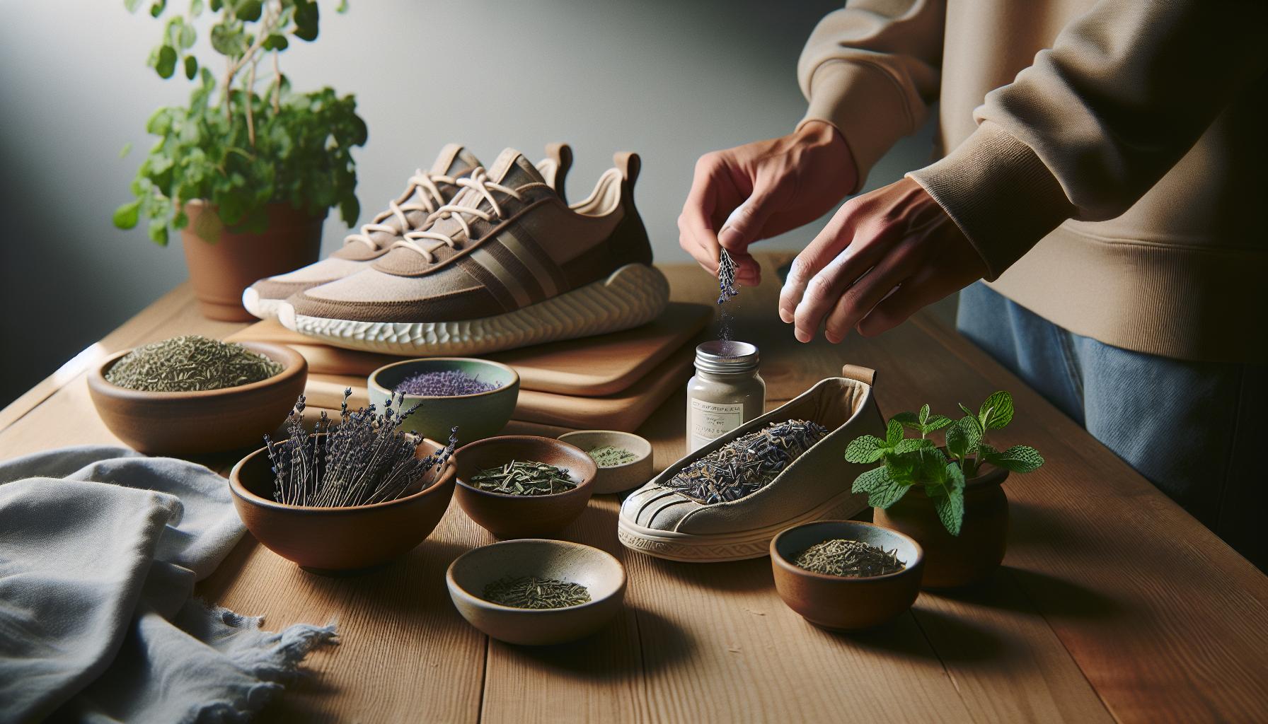 4) Přehled domácích bylinek pro osvěžení vnitřku bot