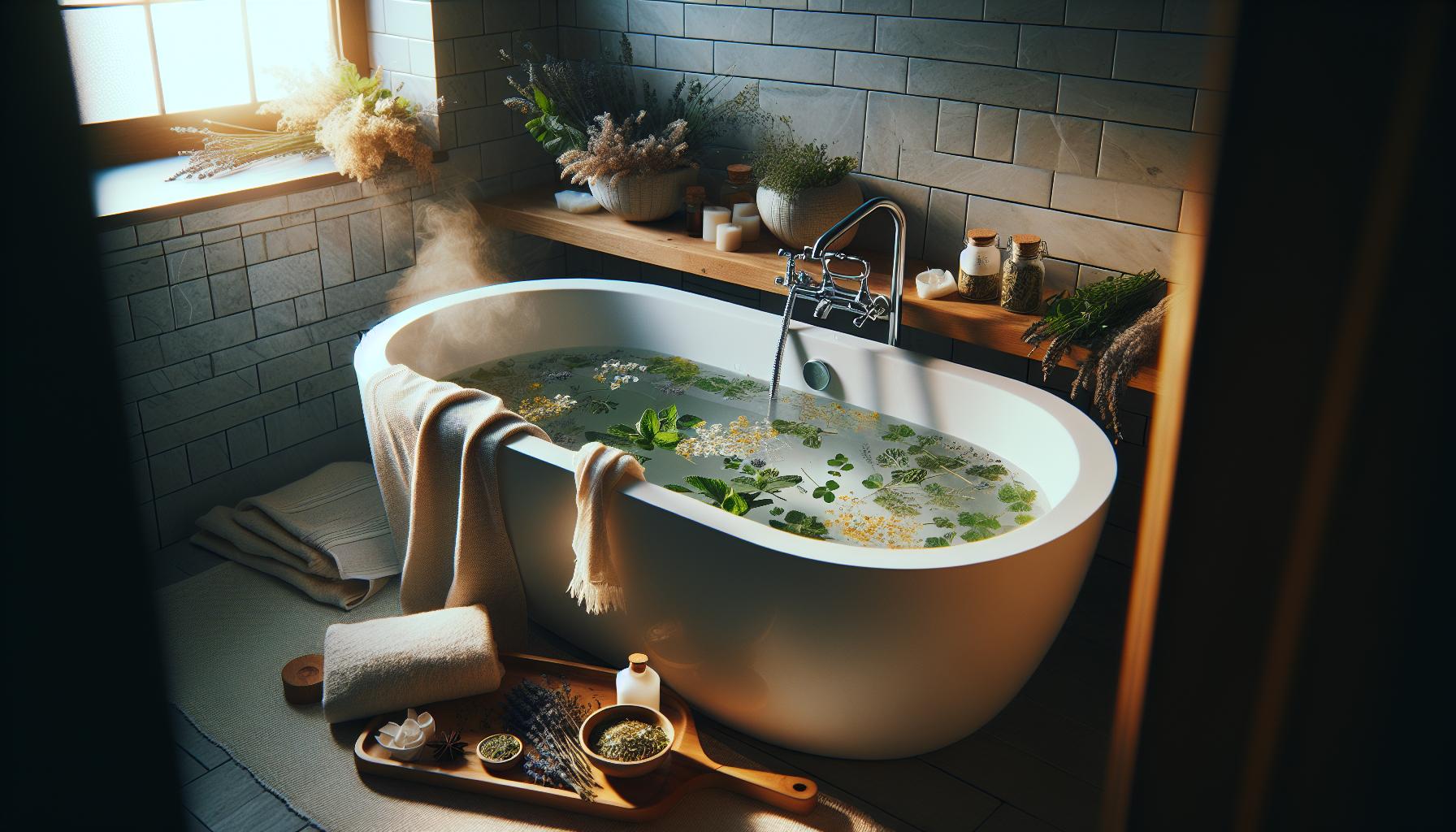 3) Osvědčené​ teplé koupele s bylinkami zmírňující zánět