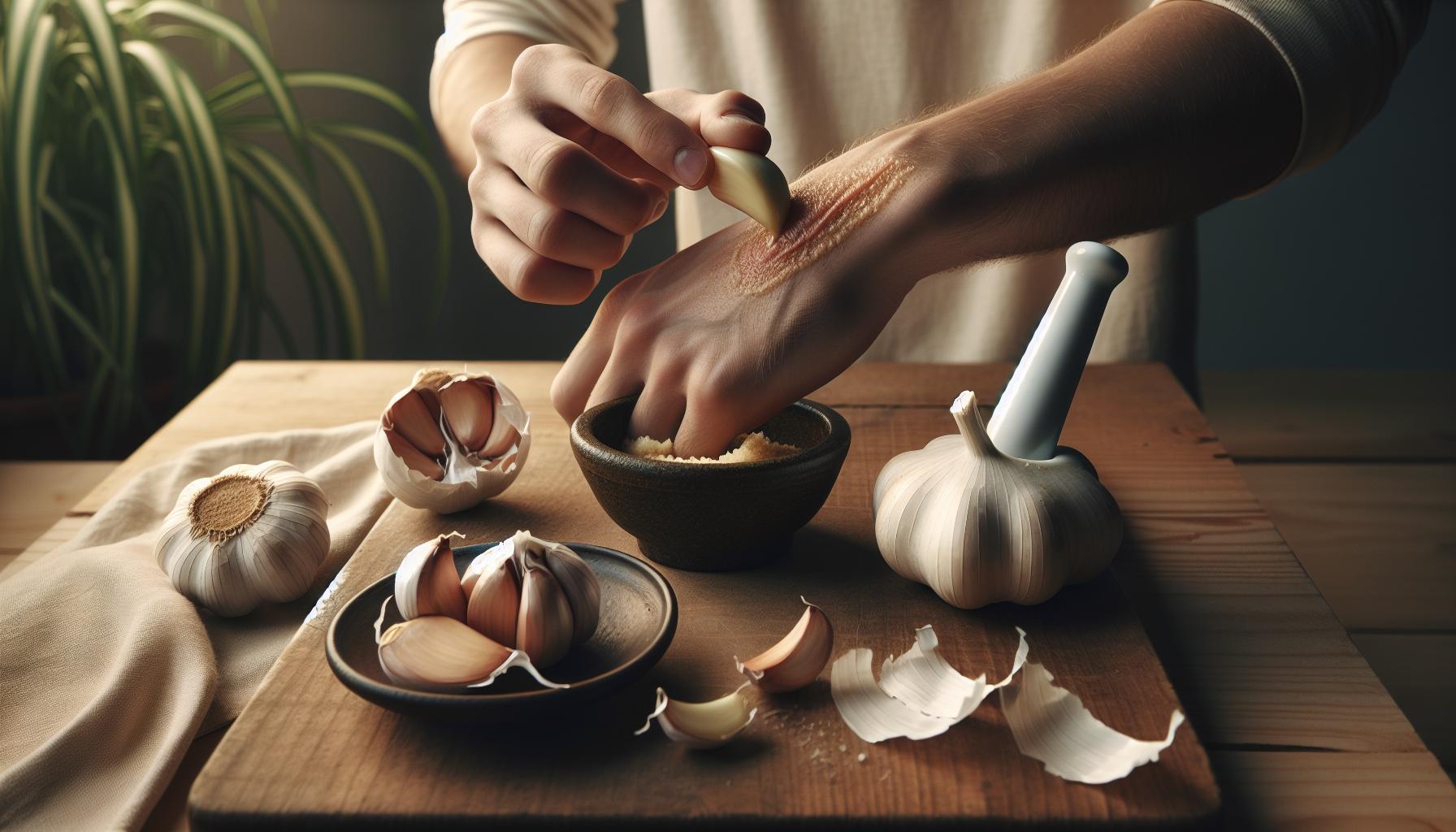 3) Použití česneku ⁤jako​ přírodní léčby pro ⁣odstránění roupů