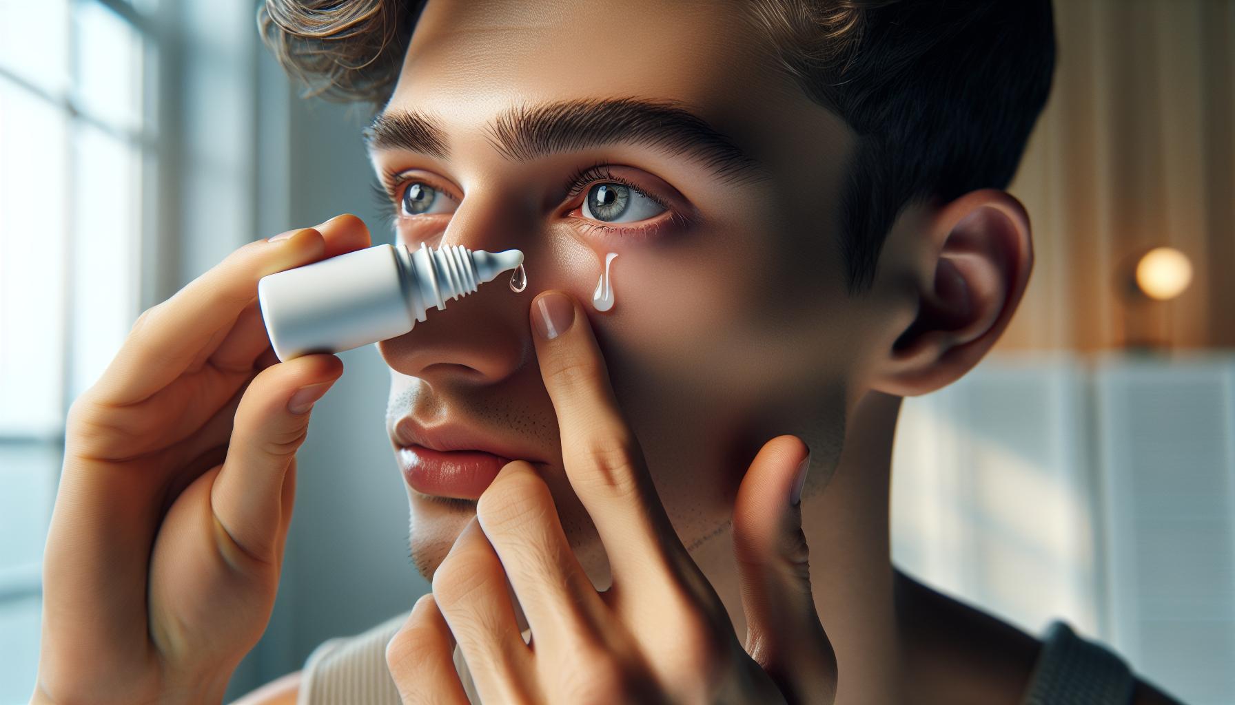 2) ⁣Použití ‌umělých slz⁣ k rychlé hydrataci očí