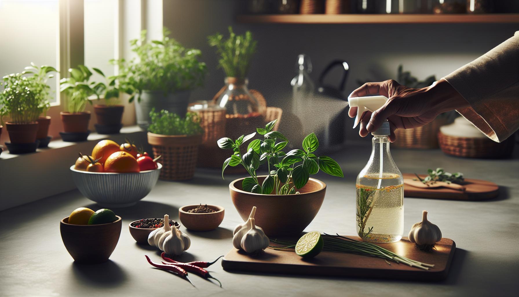 2) Použití přírodních insekticidů zdarma z kuchyně