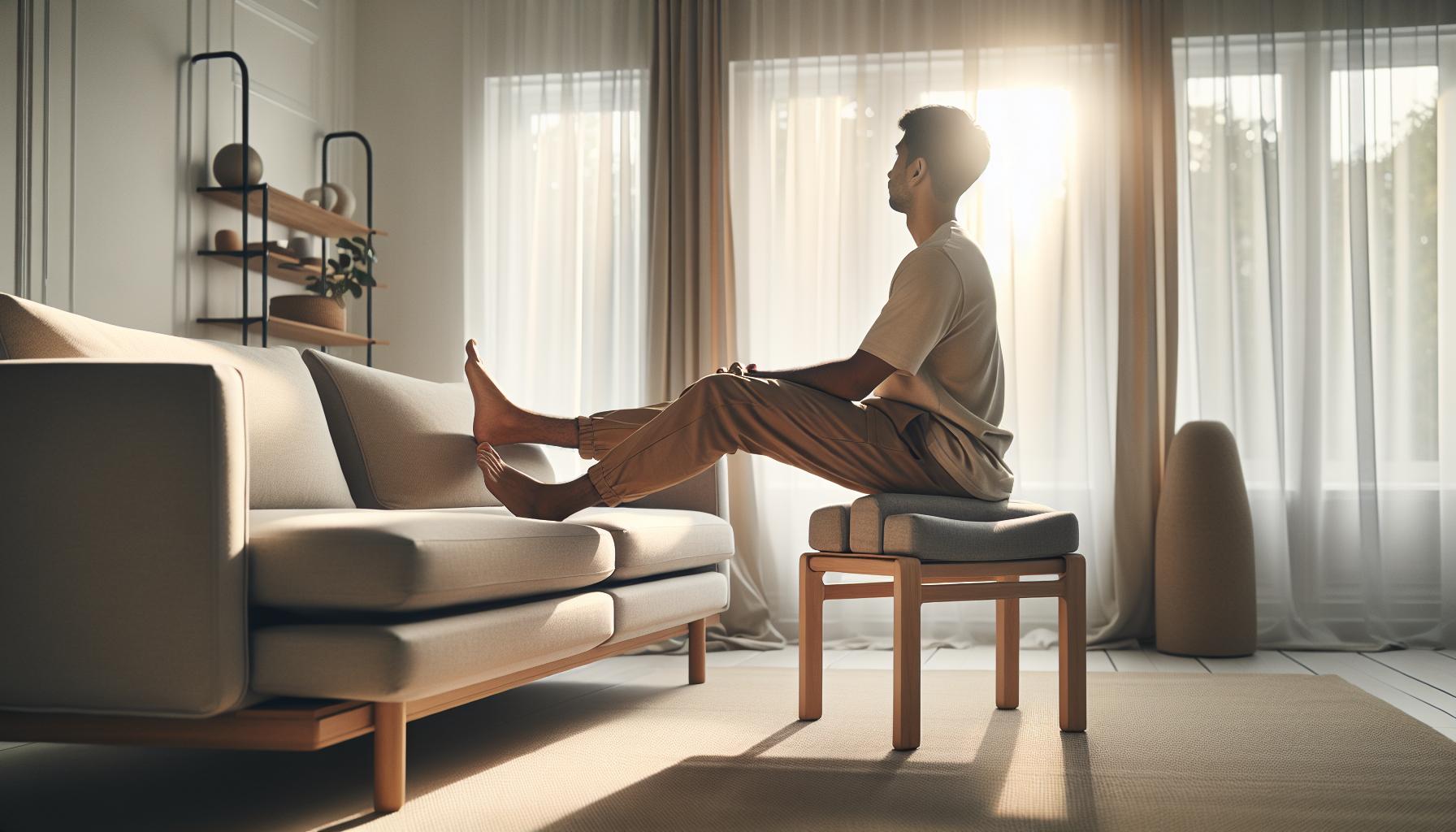 Babské rady na otoky nohou: 13 účinných tipů pro úlevu 2 1) Zvedejte nohy pravidelně pro snížení otoků